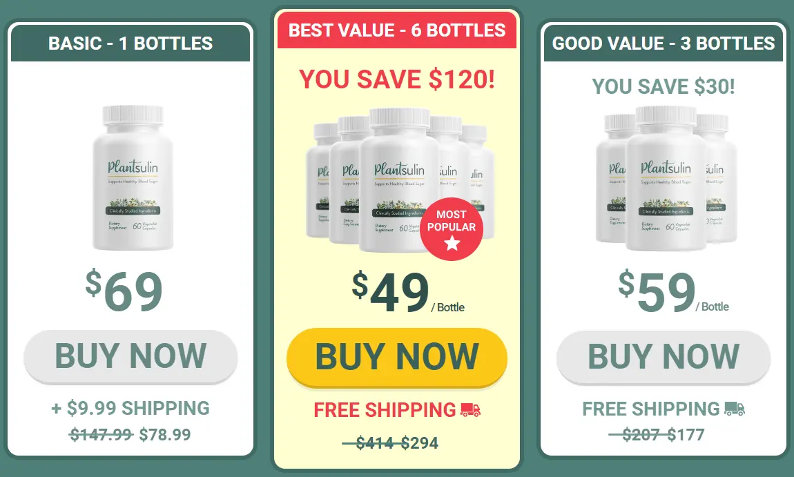 plantsulin price